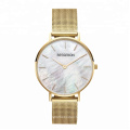 waterproof china oem pink gold japan movt quartz watch stainless steel back watch women wristwatch lady